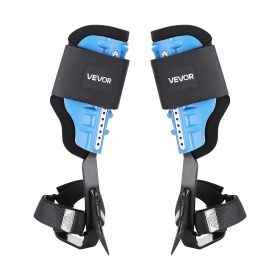 VEVOR Tree Climbing Spikes, Height-Adjustable Tree Climbing Gear with Straps & Padding Cushion, 350 lbs Load Capacity