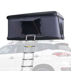 VEVOR Rooftop Tent Hard Shell, Naturnest Rooftop Tent Hardshell for 2-3 Person, Hard Shell Roof Top Tent with Telescopic Ladder Thick Mattress